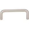 Elements By Hardware Resources 3" Center-to-Center Satin Nickel Torino Cabinet Wire Pull S271-3SN